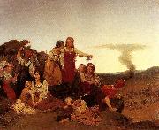 august malmstrom varendskvinnorna att bamnas danskarnas harjningar oil painting artist